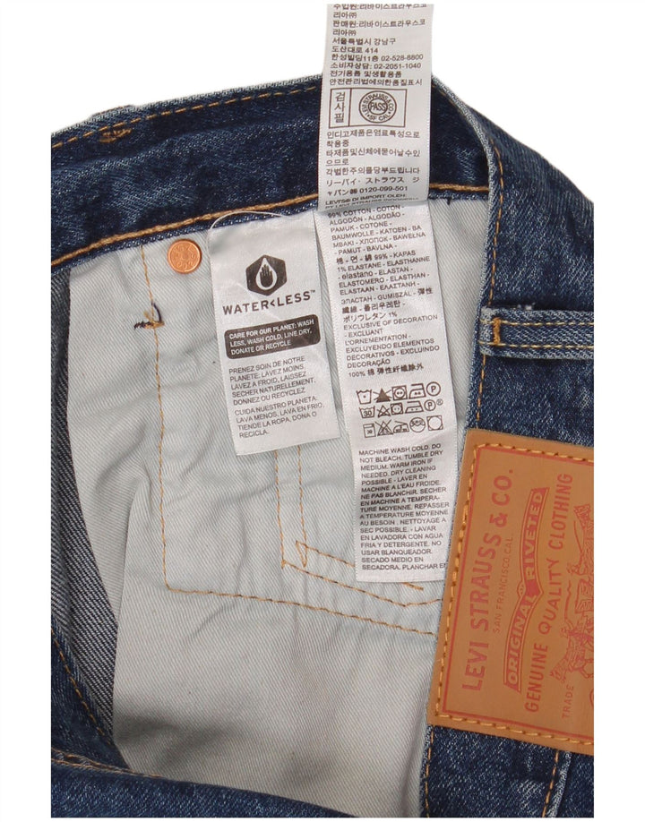 Levi's muške 501 traper kratke hlače W32 srednje plavi pamuk