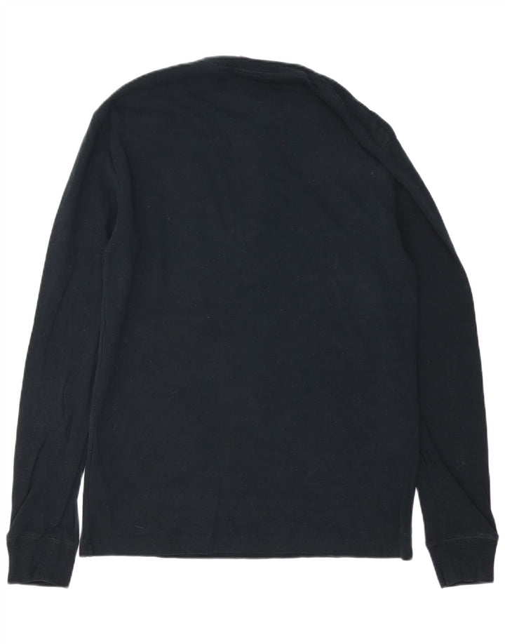 Superdry muška majica dugih rukava, veliki crni pamuk