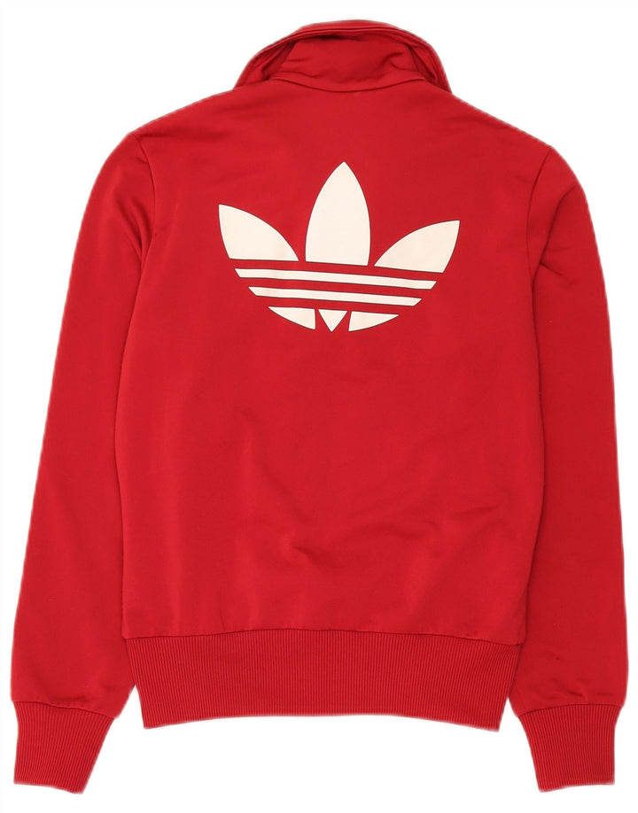 Adidas ženska gornja jakna trenirke EU 36 mali crveni poliester