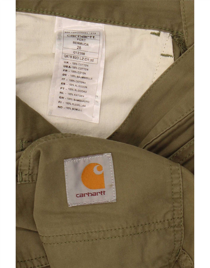 Carhartt muške kargo bermude W28, mali kaki pamuk
