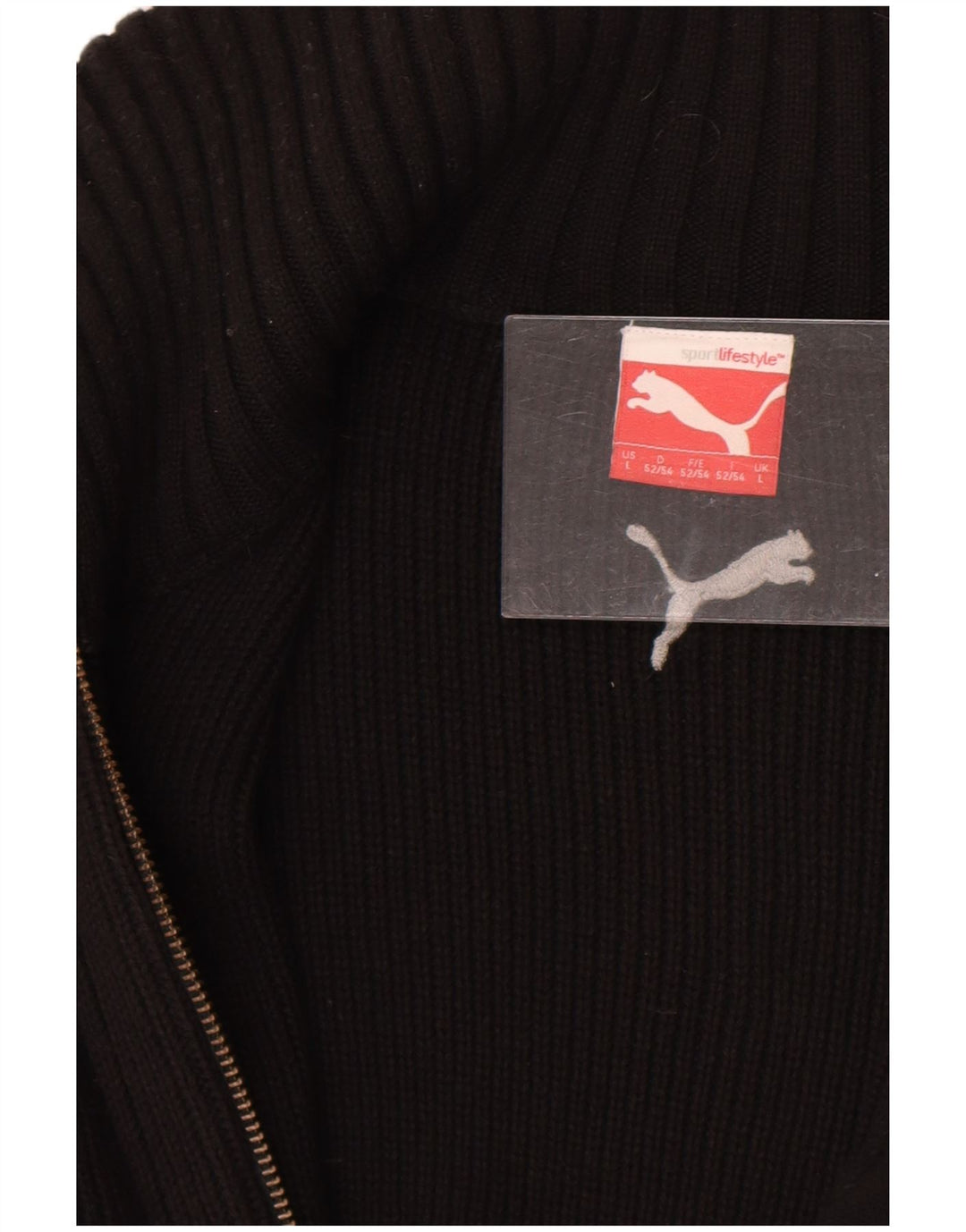 Puma muški kardigan pulover Large Black