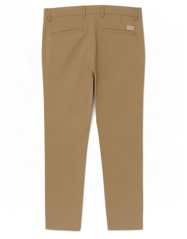 Zara muške uske chino hlače EU 42 Large W32 L27 kaki pamuk