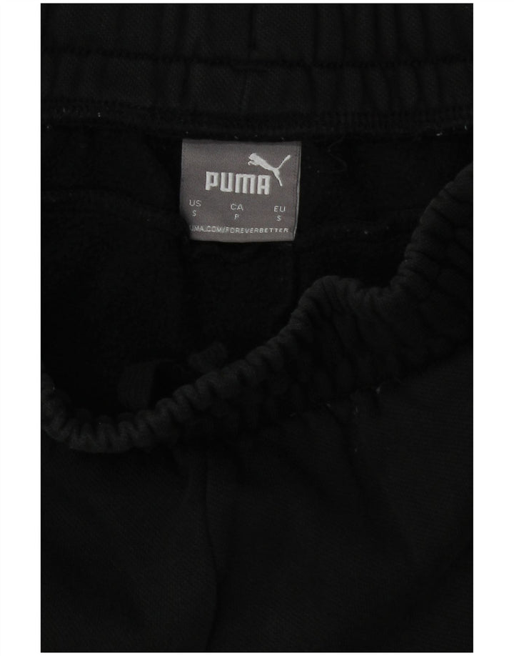 PUMA Ženska trenirka Hlače Joggers UK 10 Male crne pamučne hlače