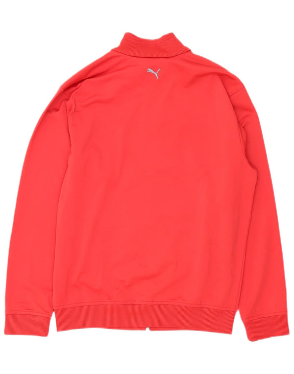 Puma Boys Graphic Trenirka Gornja jakna 11-12 godina crvena poliester