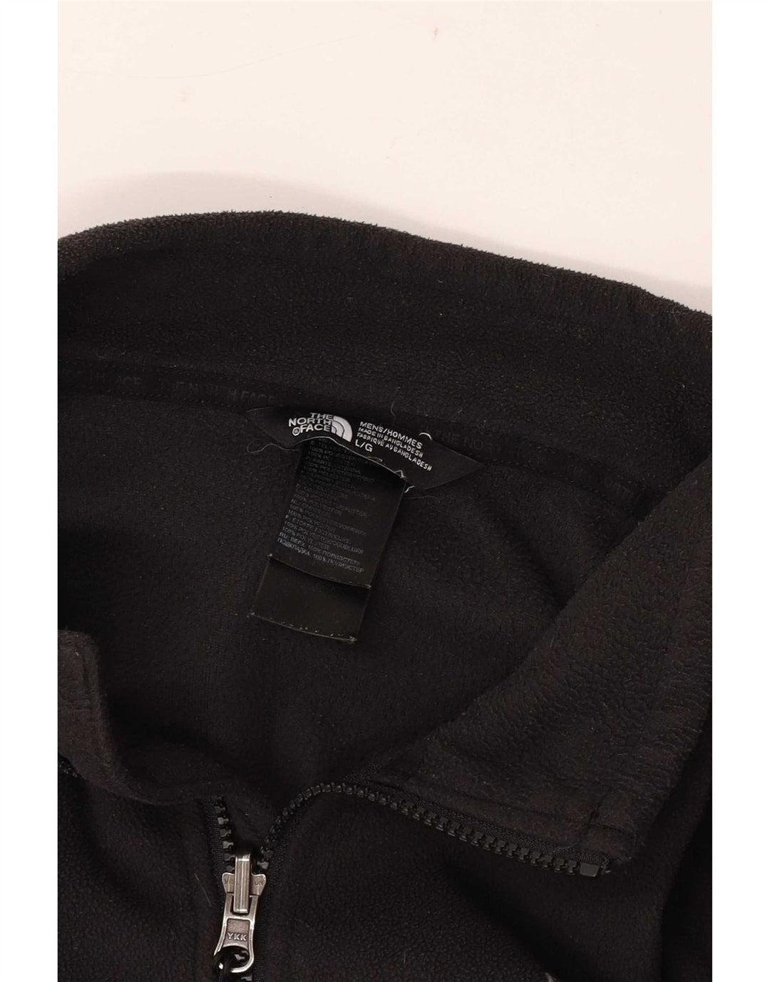 The North Face muška flis jakna UK 40 veliki crni poliester