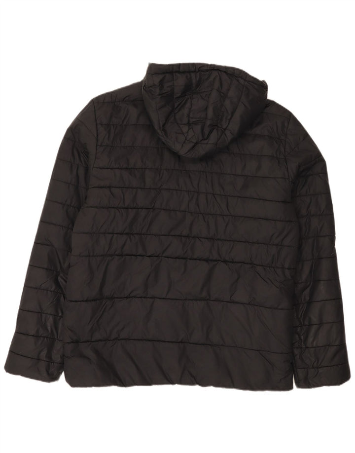 Jack & Jones muška podstavljena jakna s kapuljačom UK 40 velika crna