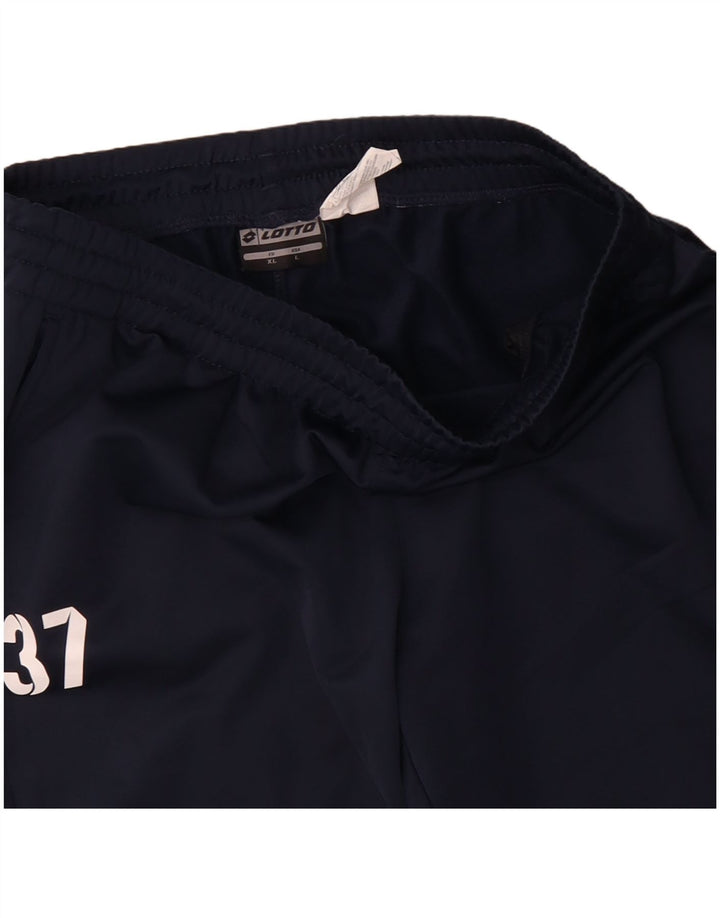 Lotto muške trenirke Hlače XL tamnoplavi poliester