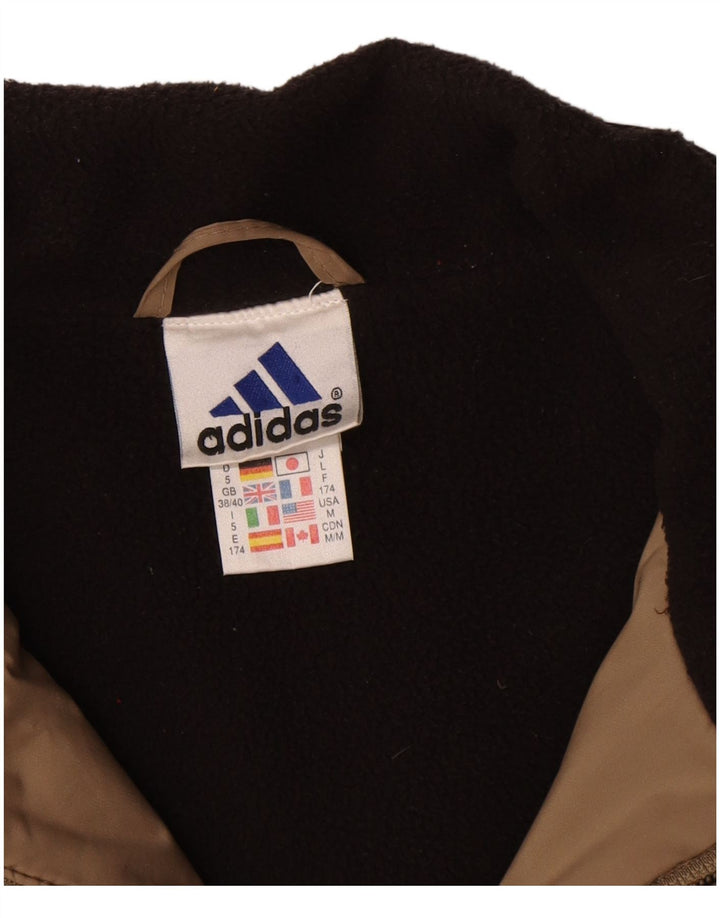 Adidas muška jakna vjetrovka širokog kroja UK 38/40 srednje bež poliester