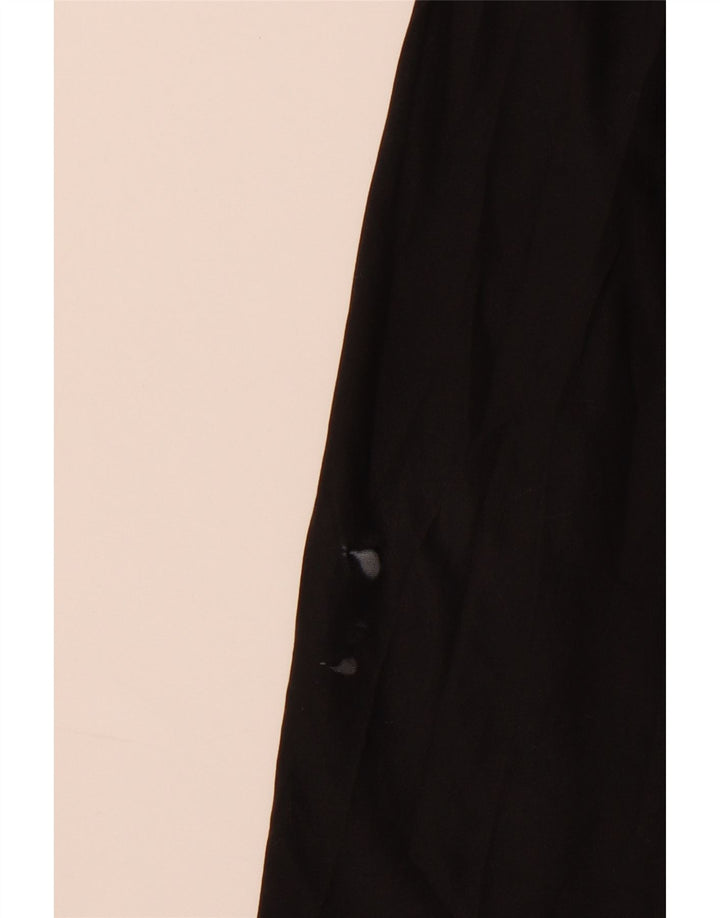 UNDER ARMOUR Ženska majica dugih rukava UK 14 Veliki crni poliester