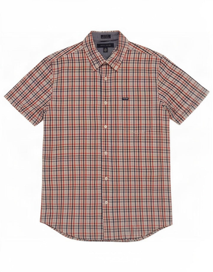 Tommy Hilfiger muška košulja kratkih rukava srednje boje gingham