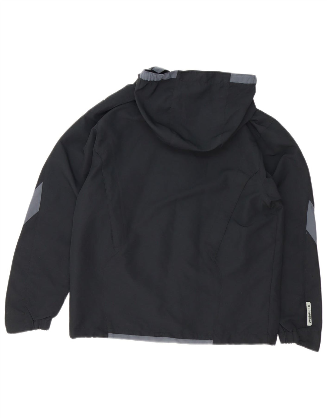 UMBRO ženska kišna jakna s kapuljačom UK 14 Srednje crna poliesterska boja