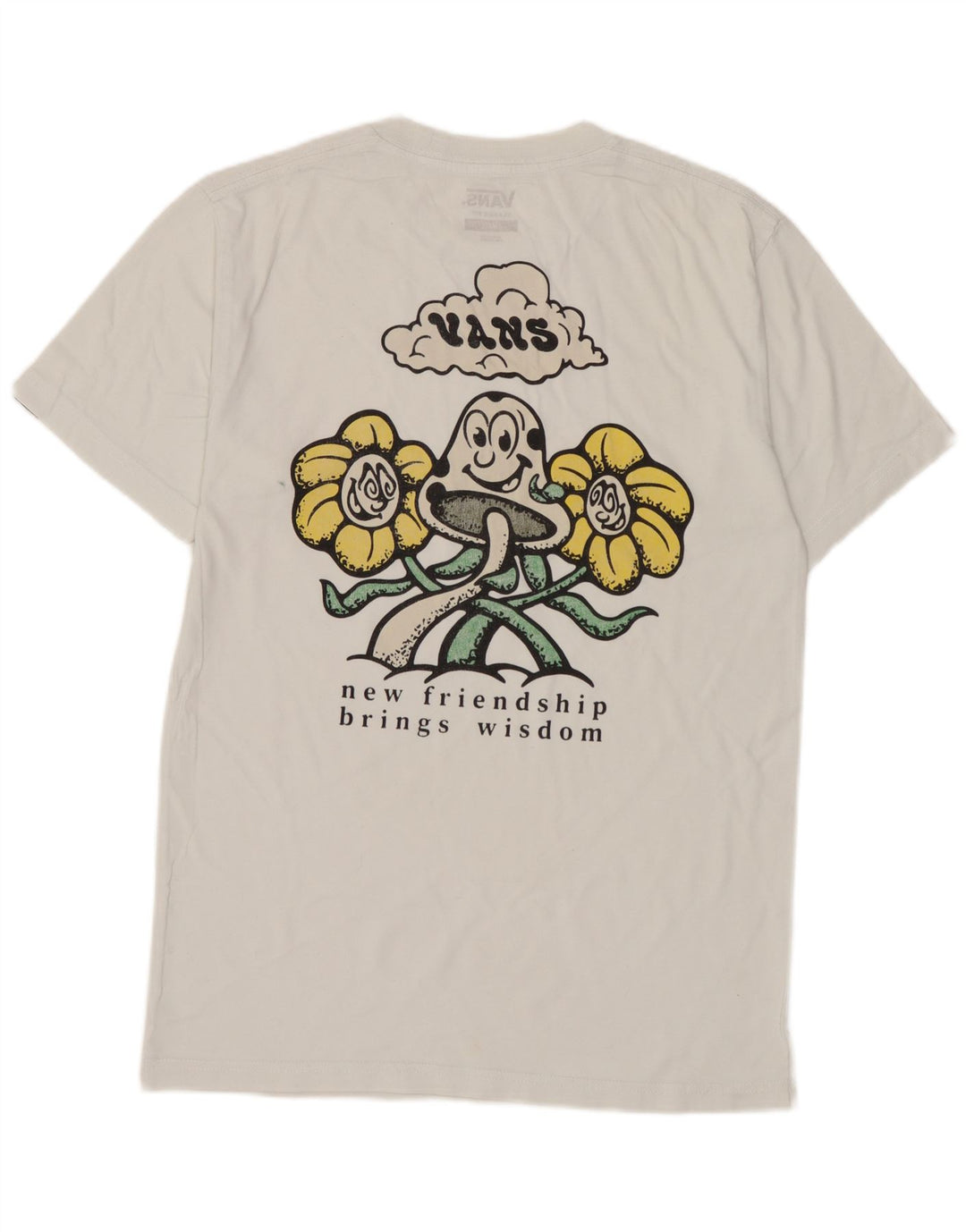 Vans muška majica kratkih rukava klasičnog kroja mala bijela