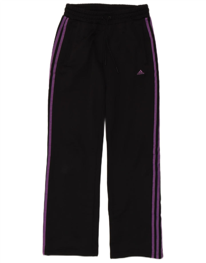Adidas ženske hlače za trenirku UK 10 male crne poliesterske