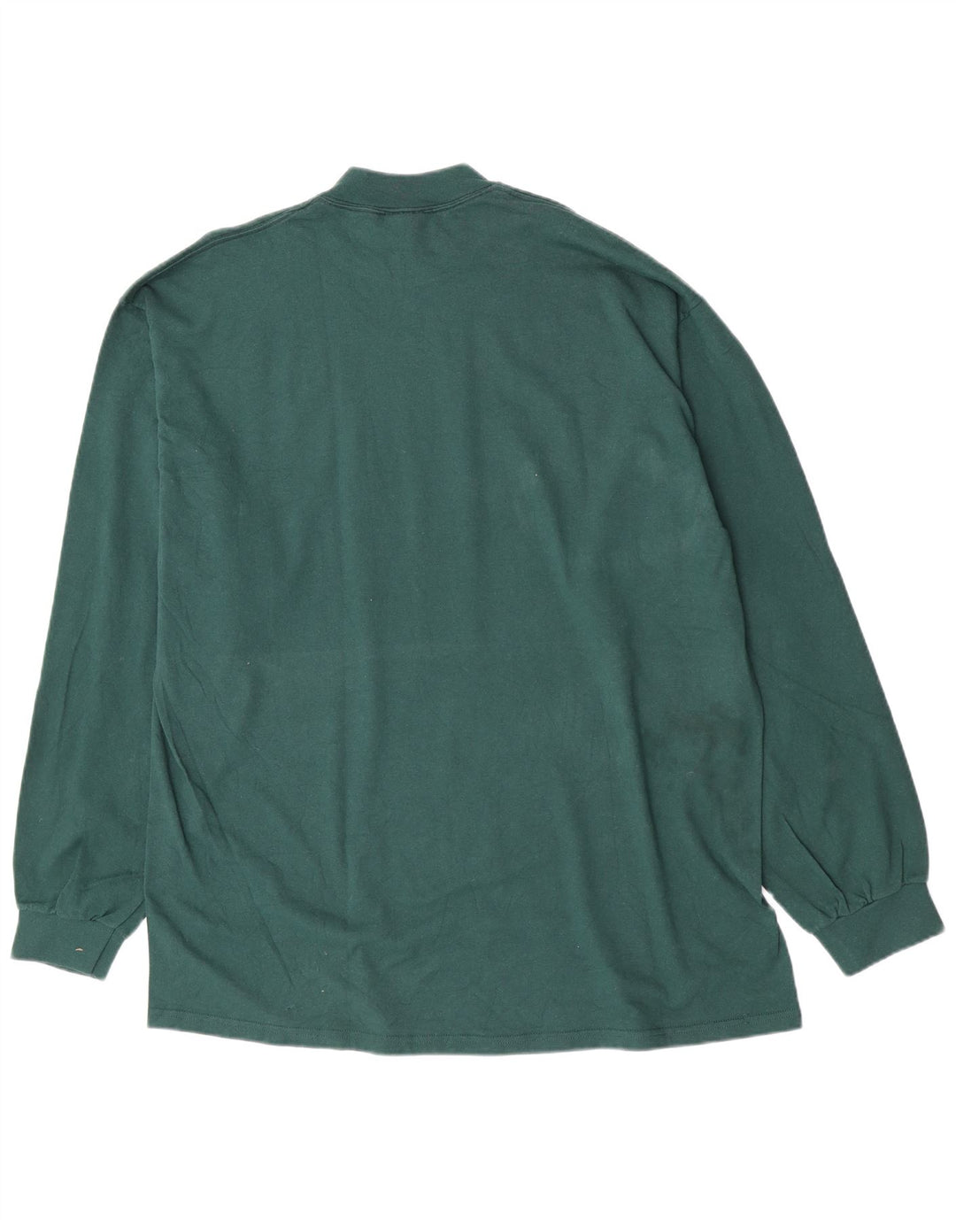 Nike muška majica dugih rukava 2XL zeleni pamuk