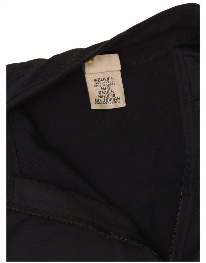 L.L.Bean Ženska trenirka s patentnim izrezom Gornji dio UK 14 Srednje crni najlon