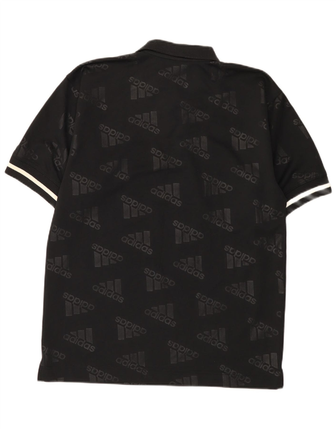 Adidas muška grafička polo majica UK 36/38 mala crna poliester