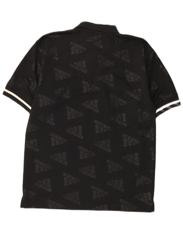 Adidas muška grafička polo majica UK 36/38 mala crna poliester