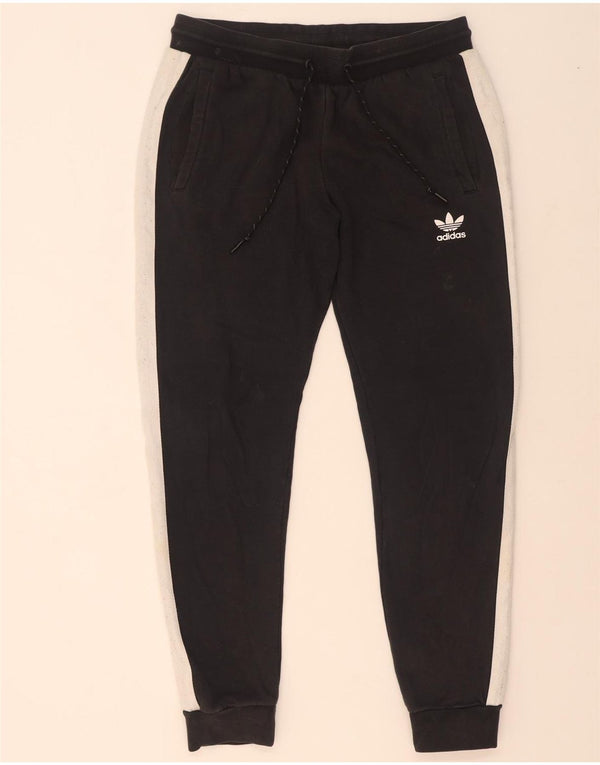 Adidas muške trenirke Hlače Joggers Large Black Colourblock Pamuk