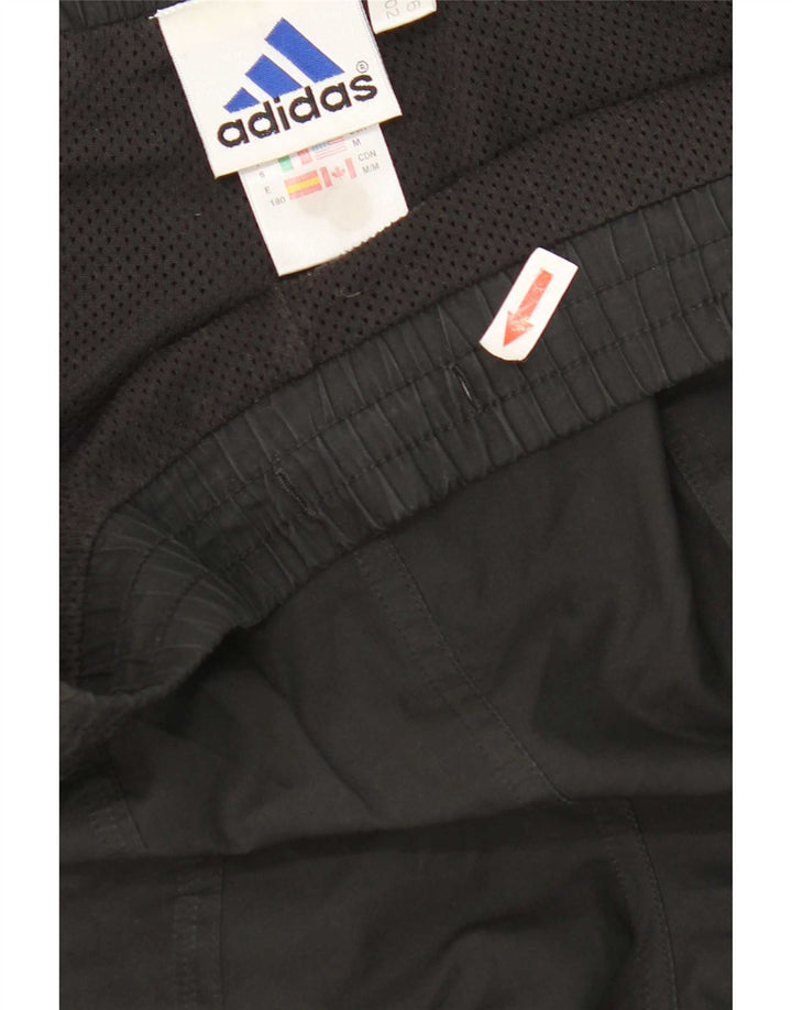 Adidas muške hlače za trenirku velike crne poliesterske