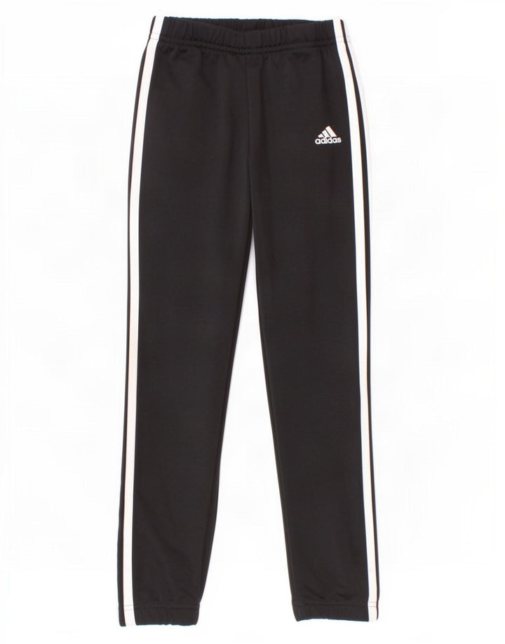 Adidas trenirka za dječake, hlače za trčanje, 5-6 godina, crni poliester