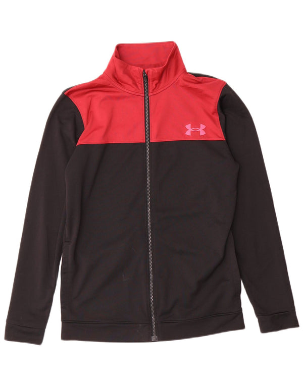 Under Armour muška gornja jakna trenirke Mala crna poliesterska boja