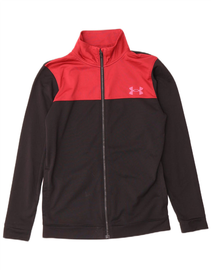 Under Armour muška gornja jakna trenirke Mala crna poliesterska boja