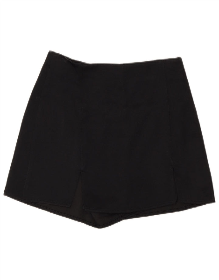 ZARA ženska suknja na preklop XS W24 crna viskoza