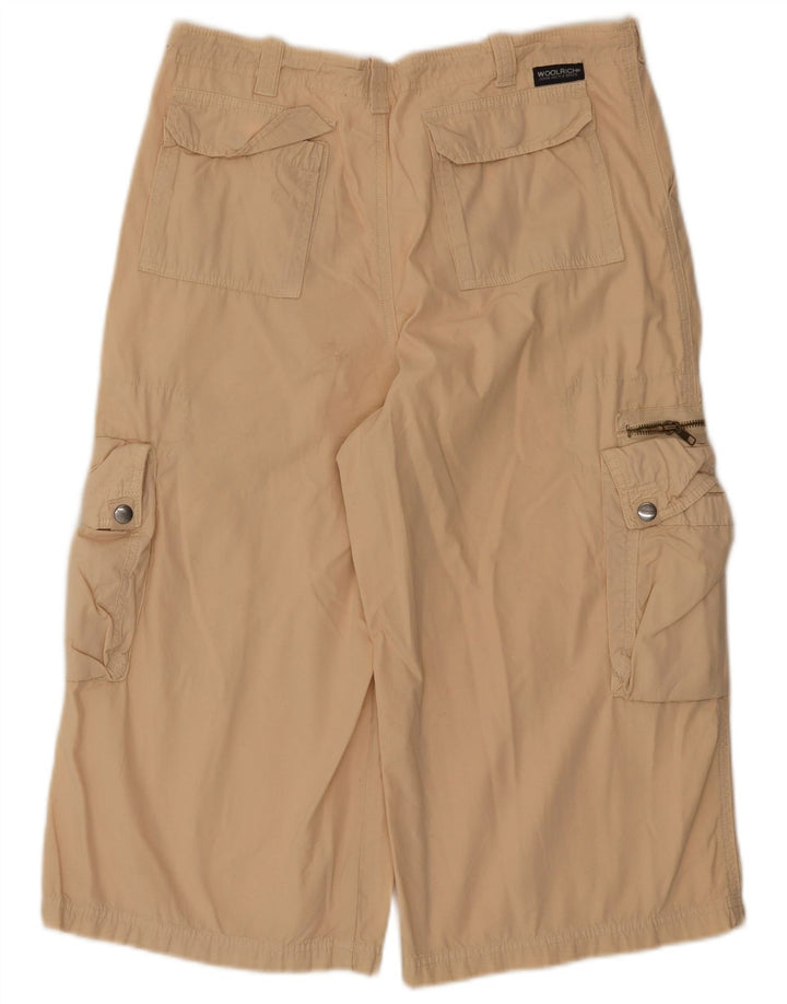 Woolrich ženske kargo bermude 2XL W36 bež pamuk