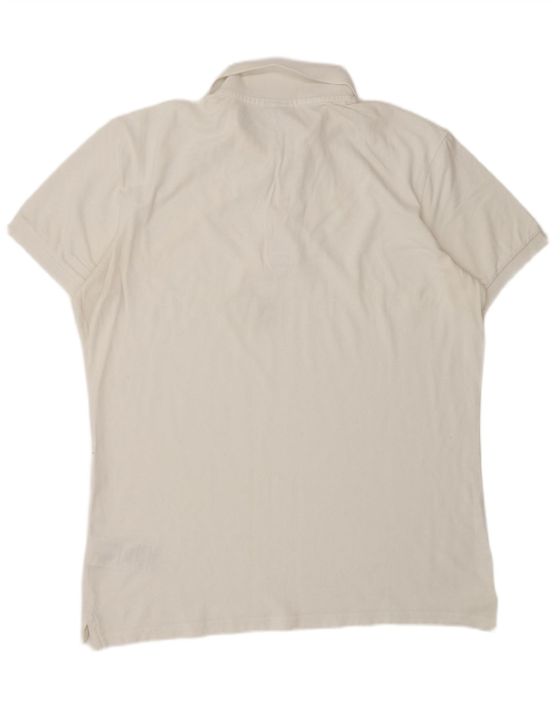 DIADORA Mens Polo Shirt 2XL White Cotton