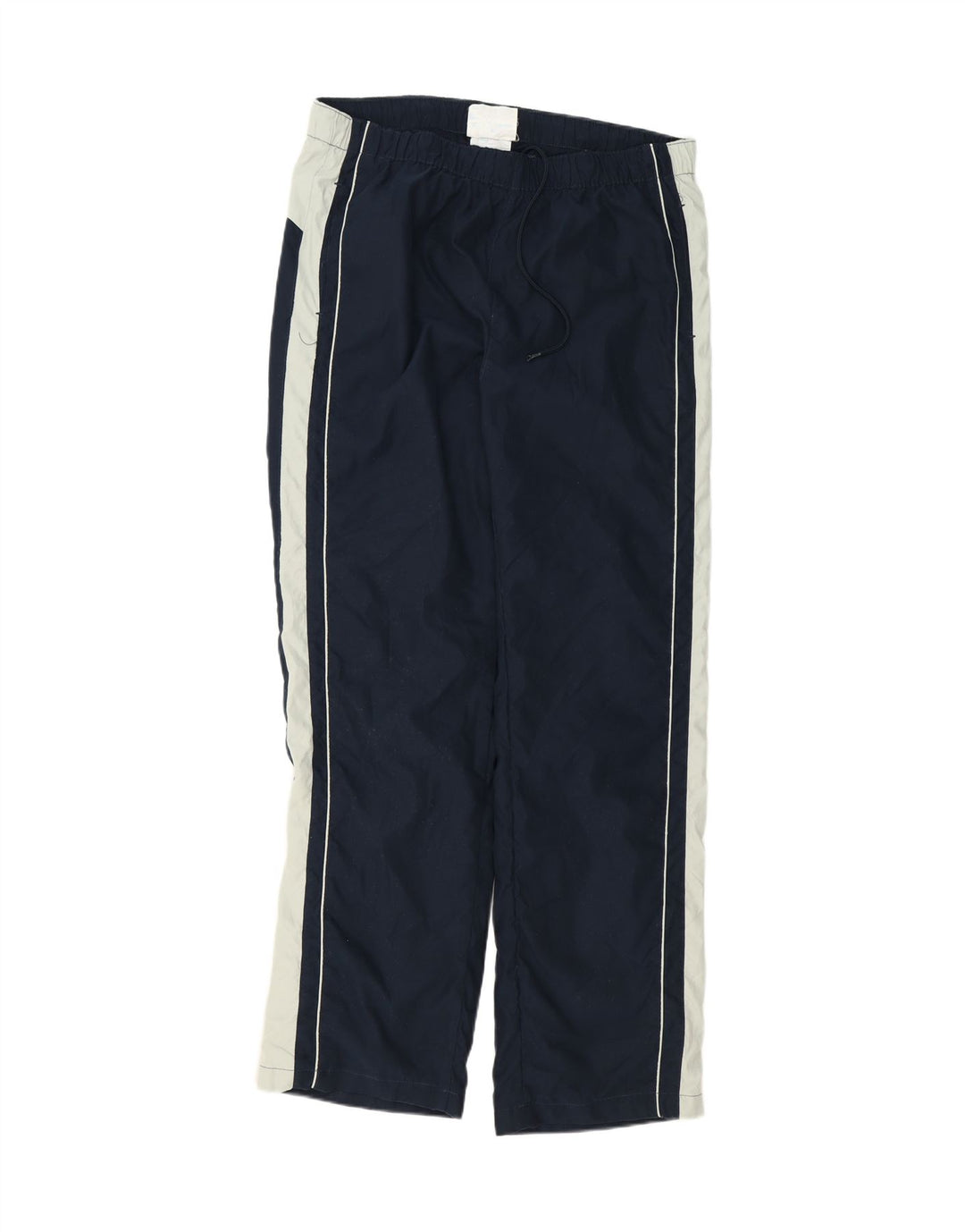 CHAMPION Mens Tracksuit Trousers Large Navy Blue Colourblock Polyester