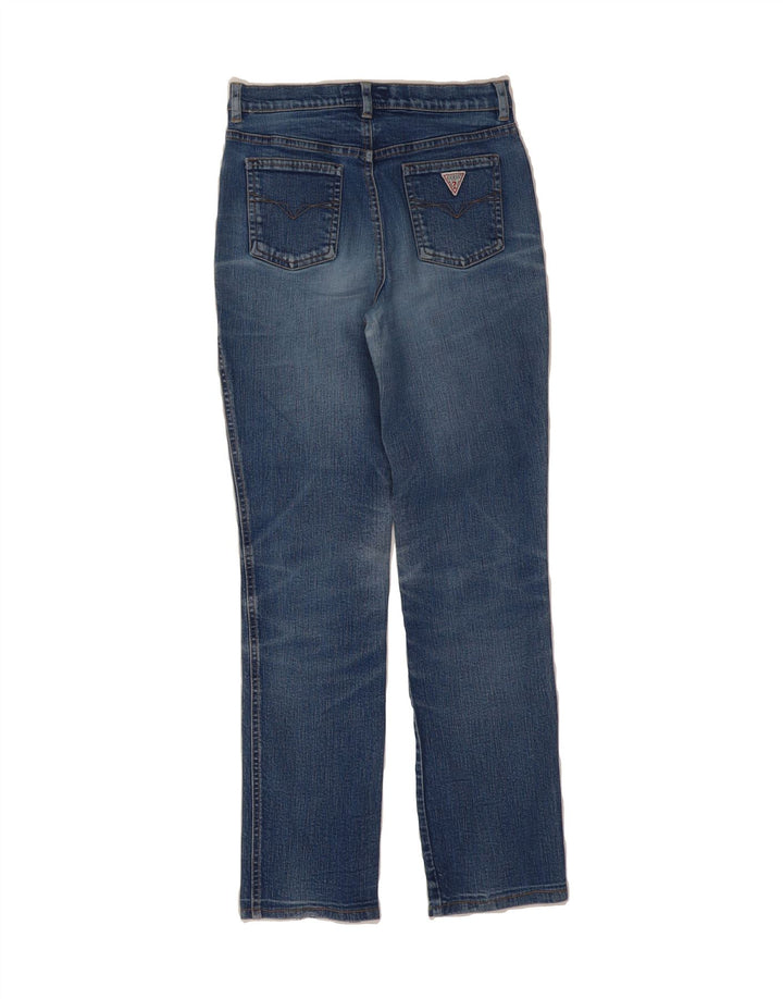 GUESS Womens Straight Jeans W30 L28 Blue Cotton Vintage Guess and Second-Hand Guess from Messina Hembry 