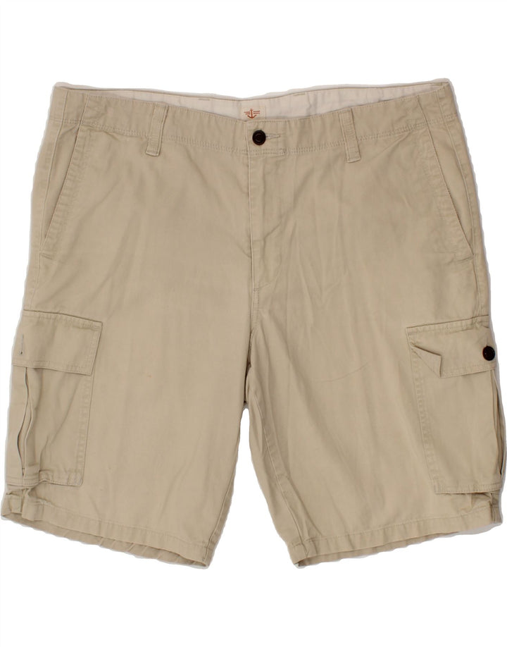 DOCKERS Mens Cargo Shorts W40 XL Beige Cotton Vintage Dockers and Second-Hand Dockers from Messina Hembry 