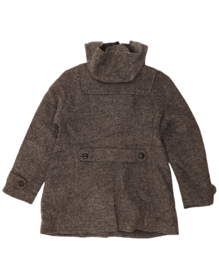 ESPRIT ženski duffle kaput s kapuljačom UK 18 XL siva vuna