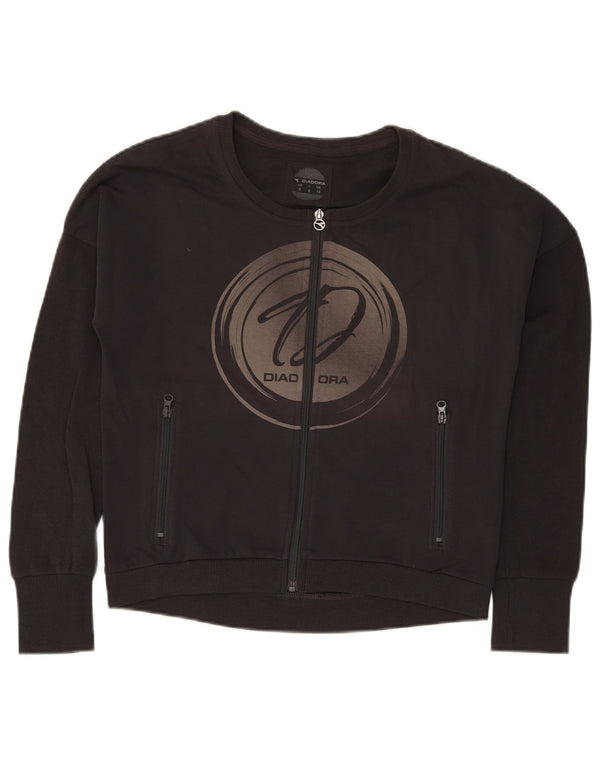 Diadora ženska trenirka prevelike veličine UK 10 mala crna