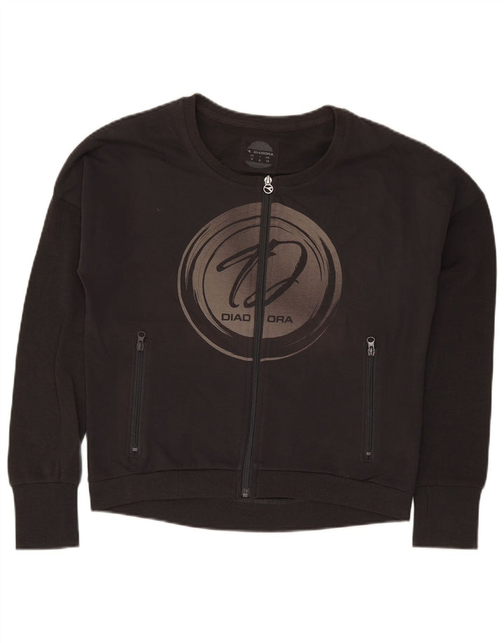 Diadora ženska trenirka prevelike veličine UK 10 mala crna