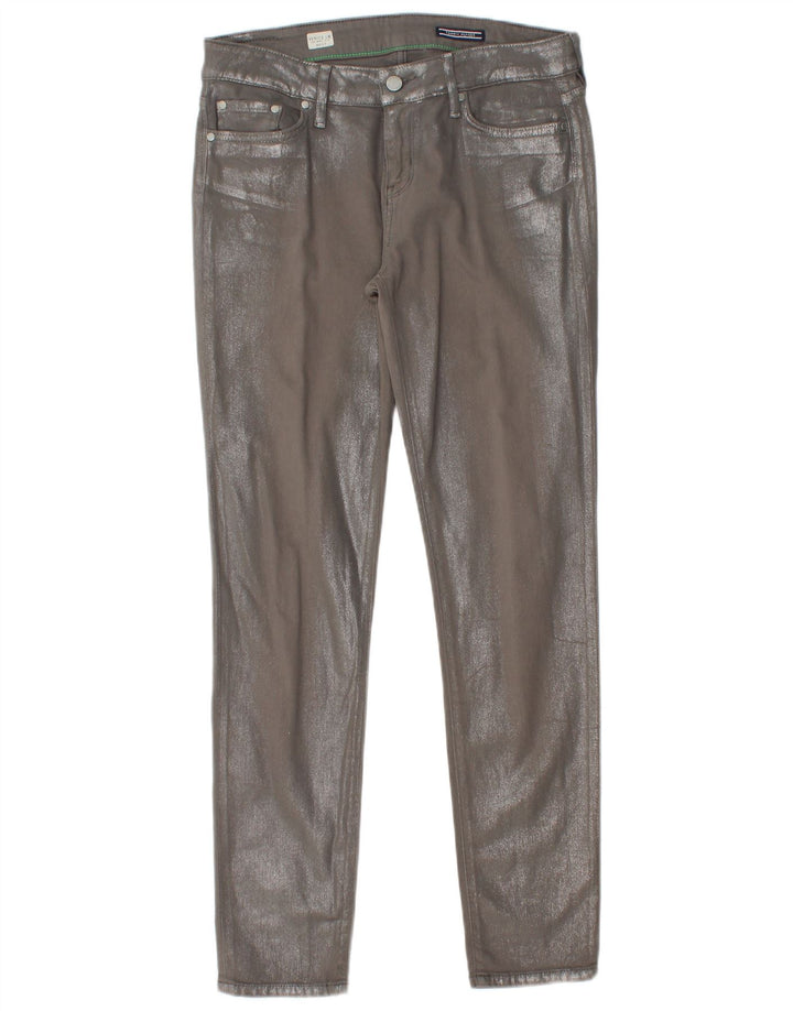 TOMMY HILFIGER Ženske uske traperice Venice LW W30 L30 Sivi pamuk