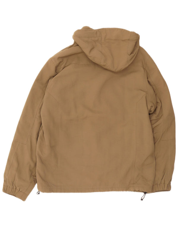 Woolrich muška vjetrovka s kapuljačom jakna UK 40 Large kaki najlon