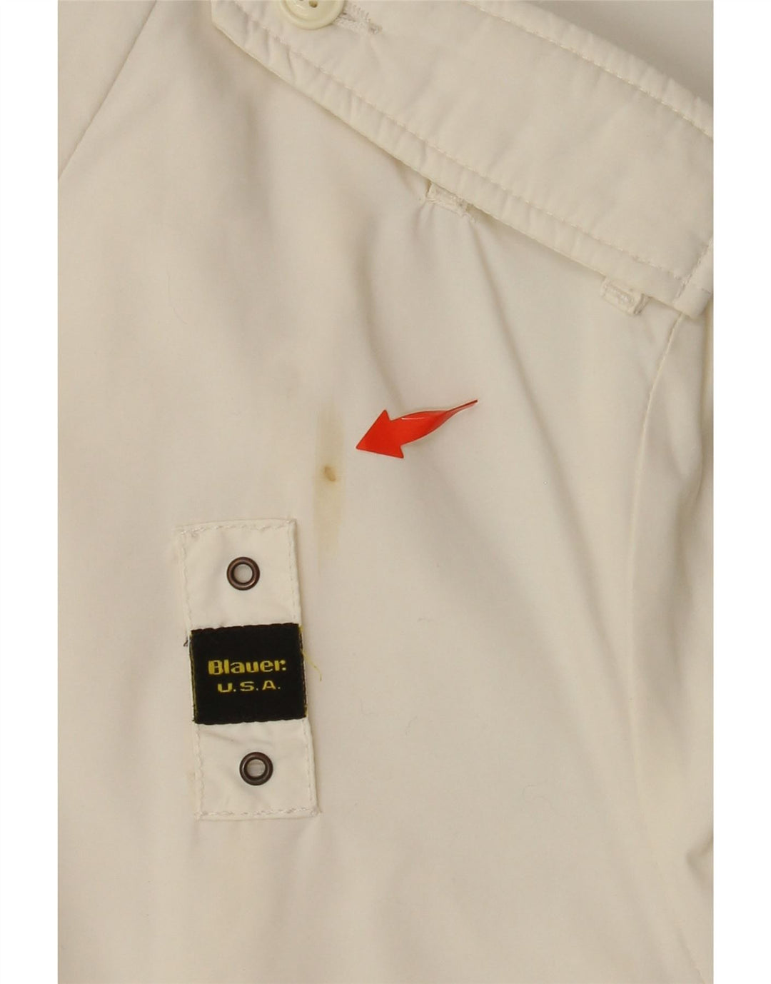 BLAUER Ženska vojna jakna UK 14 Large Off White Polyamide