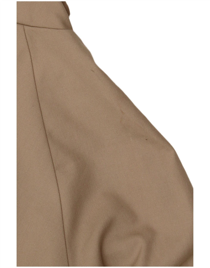 VINTAGE ženska bomber jakna UK 14 velika bež