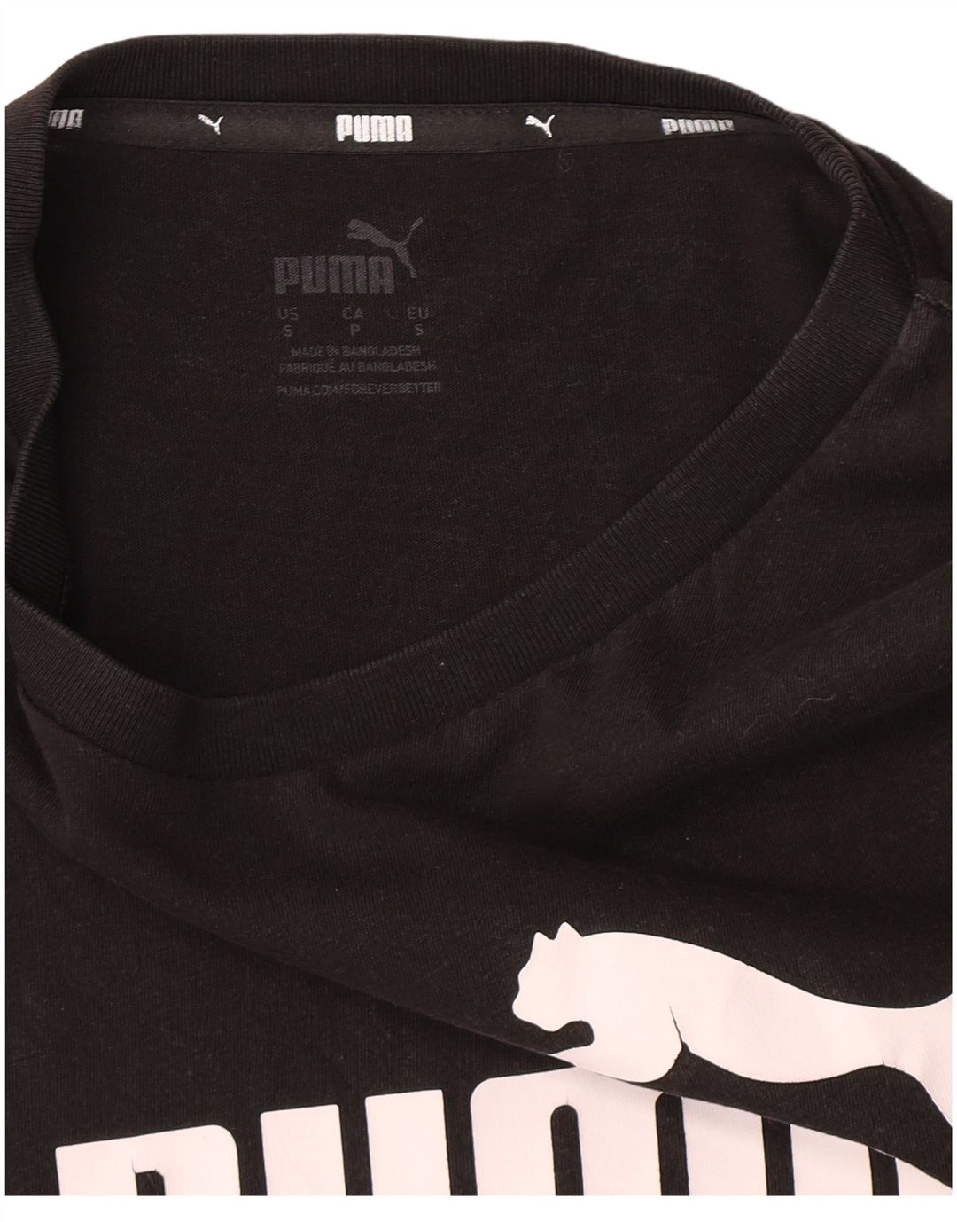 Puma muška majica s grafičkim motivima, mala crna