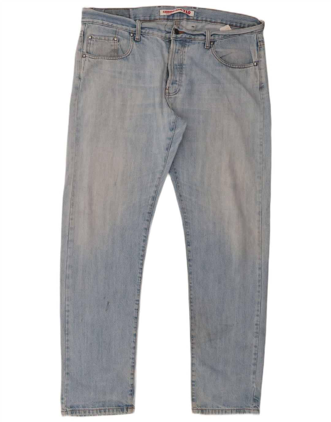 Carrera Mens 710 Slim Jeans W40 L33 Plavi pamuk
