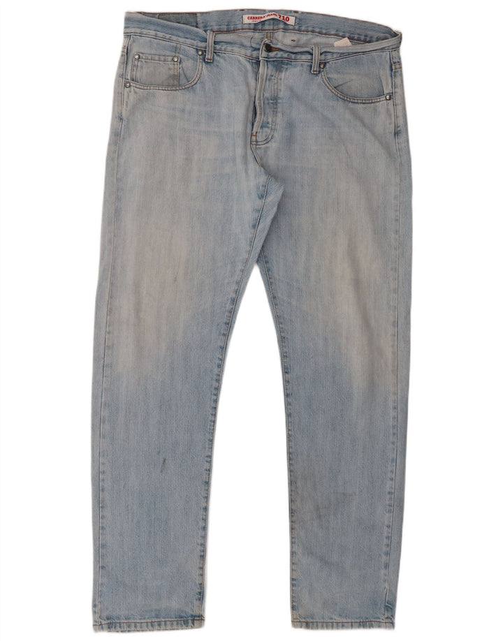 Carrera Mens 710 Slim Jeans W40 L33 Plavi pamuk
