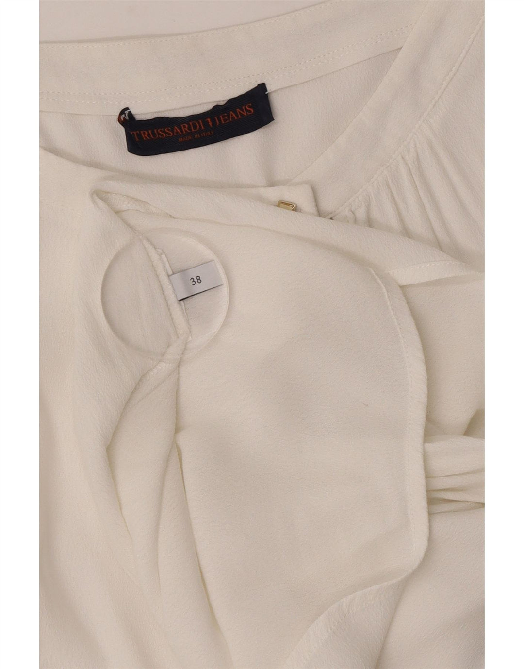 Trussardi Jeans Ženska duga bluza Top IT 38 XS Bijela