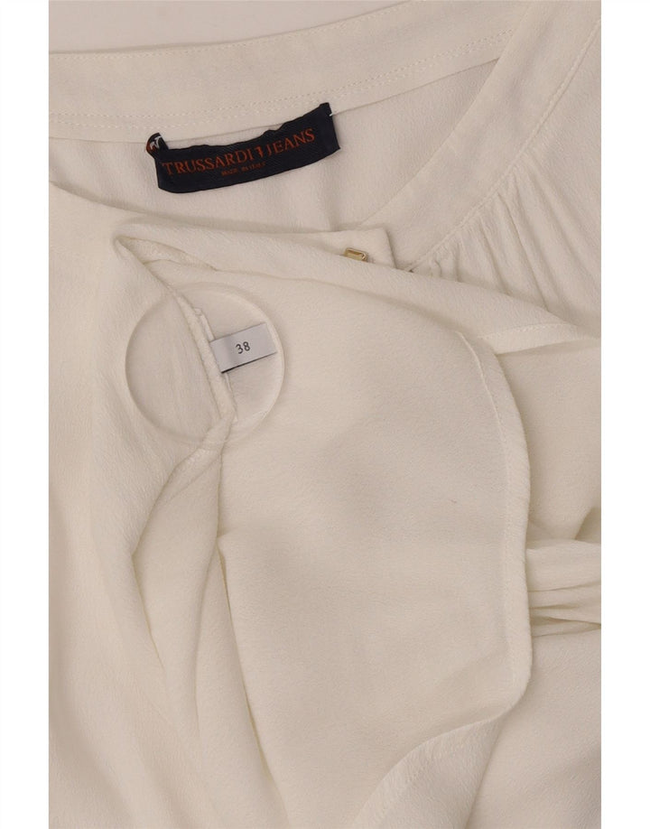 Trussardi Jeans Ženska duga bluza Top IT 38 XS Bijela