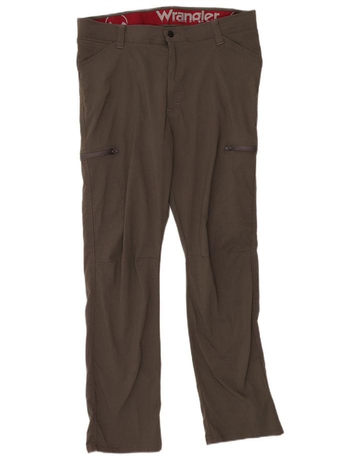 Wrangler muške uske kargo hlače W36 L30 sivi najlon