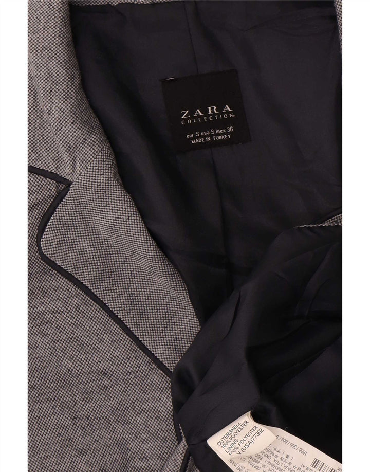 Zara muška jakna sa 2 gumba UK 36 mali sivi poliester