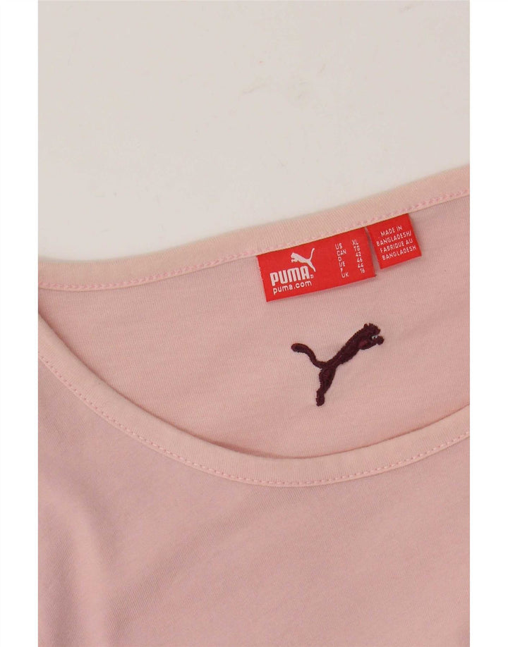 Puma ženski džemper s grafičkim motivima UK 16 Large Pink