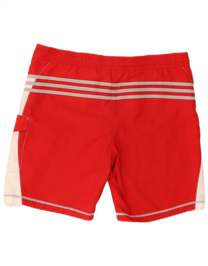 Adidas muške kratke hlače za plivanje s grafičkim motivima male crvene poliesterske boje