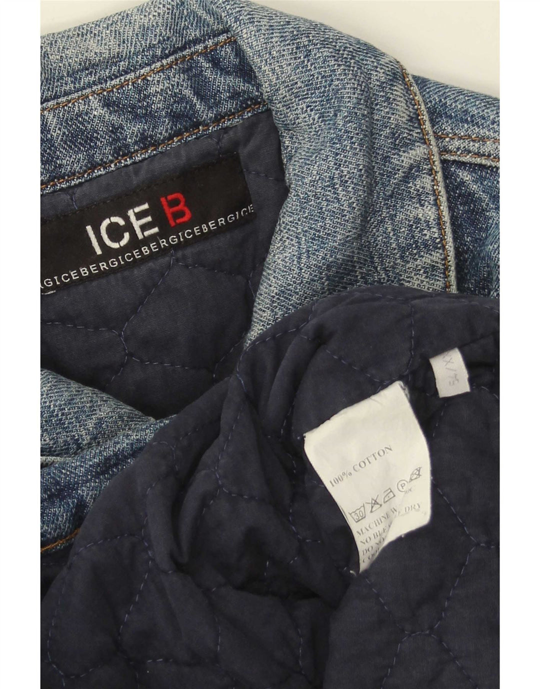 Iceberg muška traper jakna IT 54 2XL plavi pamuk
