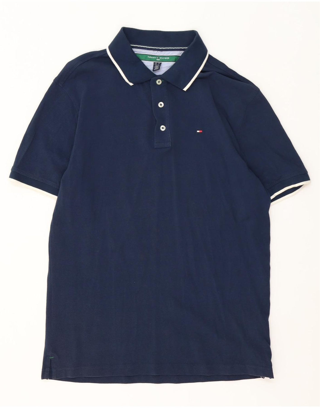 Tommy Hilfiger muška polo majica srednje tamnoplave pamučne pruge